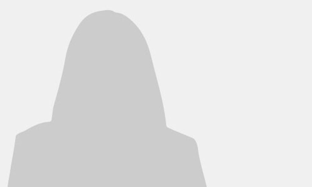 Silhouette Frau links