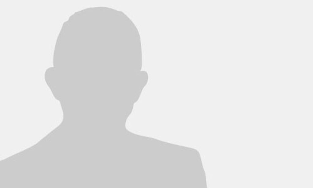 Silhouette Mann links