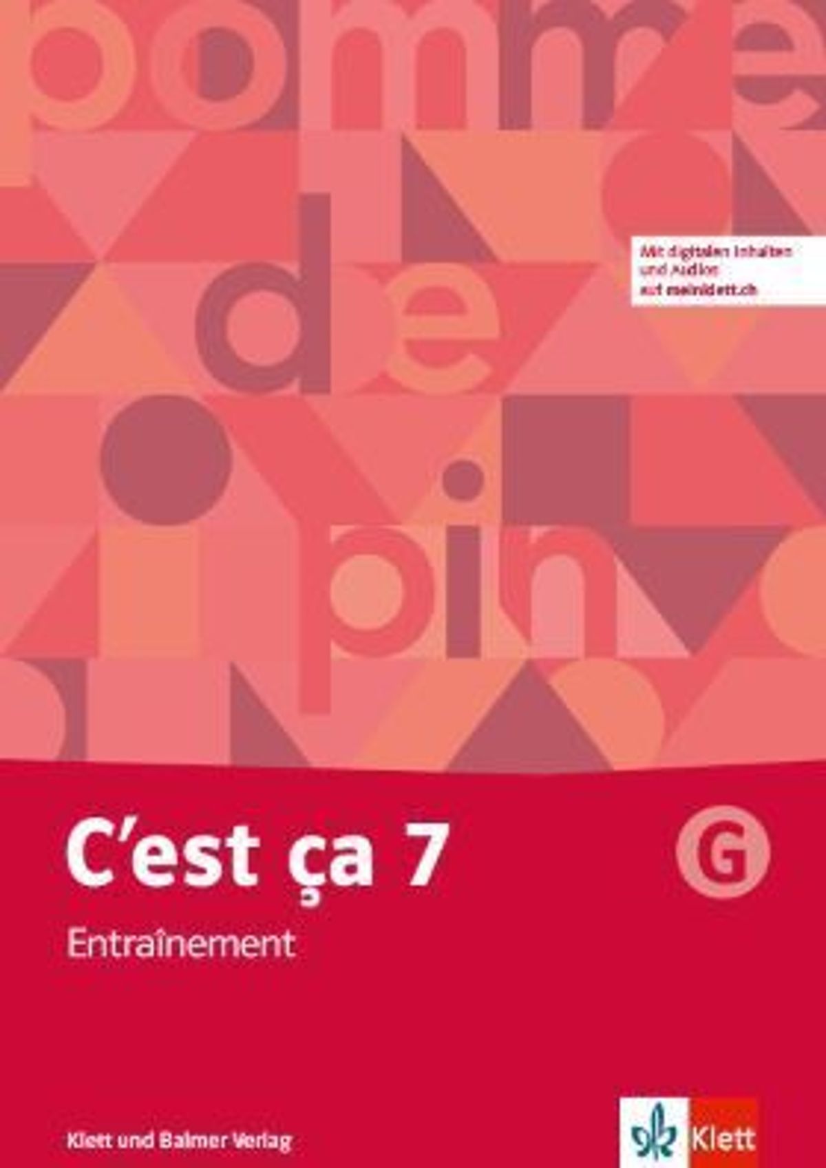 Entrainement 7 g cest ca 978 3 264 84645 4 klett und balmer